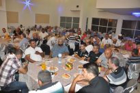 بالصور: لقاء يجمع حجاج مدينتي اللد والرملة في قاعة زهرة الأفراح بمدينة اللد 